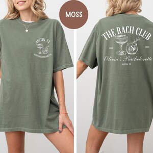 Comfort Colors Luxury Bachelorette Party Shirts, Cocktail Shirt, Bridal Party Shirt, Custom Bachelorette Shirt, Personalized Bachelorette image 3