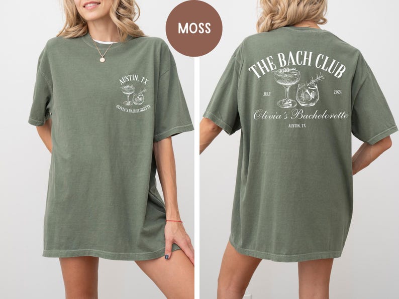 Comfort Colors Luxury Bachelorette Party Shirts, Cocktail Shirt, Bridal Party Shirt, Custom Bachelorette Shirt, Personalized Bachelorette image 3