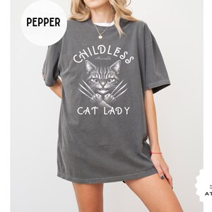 Childless Cat Lady Shirt, Comfort Colors Shirt, Kamala Harris 2024 Shirt, Madam President, Democrat Shirt, Election 2024 Shirt, Vote Blue