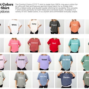 a group of women wearing different colored shirts