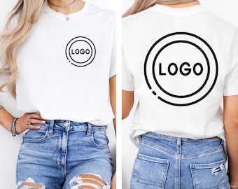 Custom Shirts, Custom Logo Shirt, Custom Text Shirt, Personalized Gift, Design Your Own, Personalized Logo Shirt, Matching Custom Tees