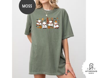 Comfort Colors Ghost Highland Cow Shirt, Halloween Shirt, Funny Highland Cow Tee, Cow Lover Gift, Spooky Cow Shirt, Halloween Gifts, Apparel
