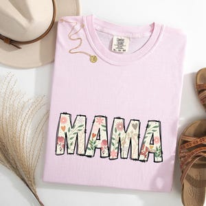 Comfort Colors® Mama Shirt For Mothers Day Gift, Comfort Colors Mama Shirt For Birthday Gift For Her, Baby Shower Gift, Cute Mama Shirt