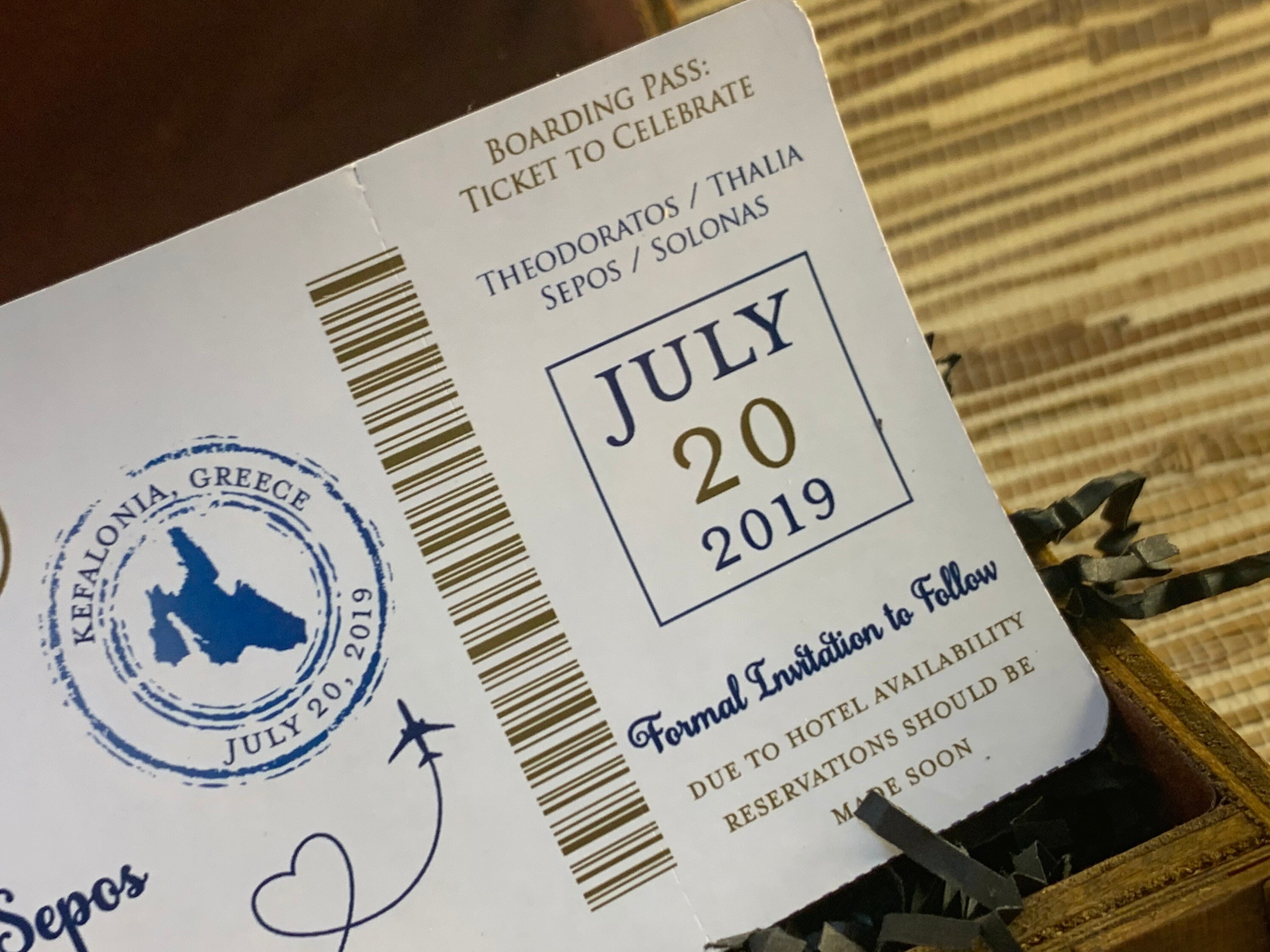 Santorini wedding invitation. Greece save the date. | Etsy