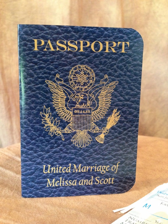 Passport Wedding Invitation Destination Wedding Invitation Etsy
