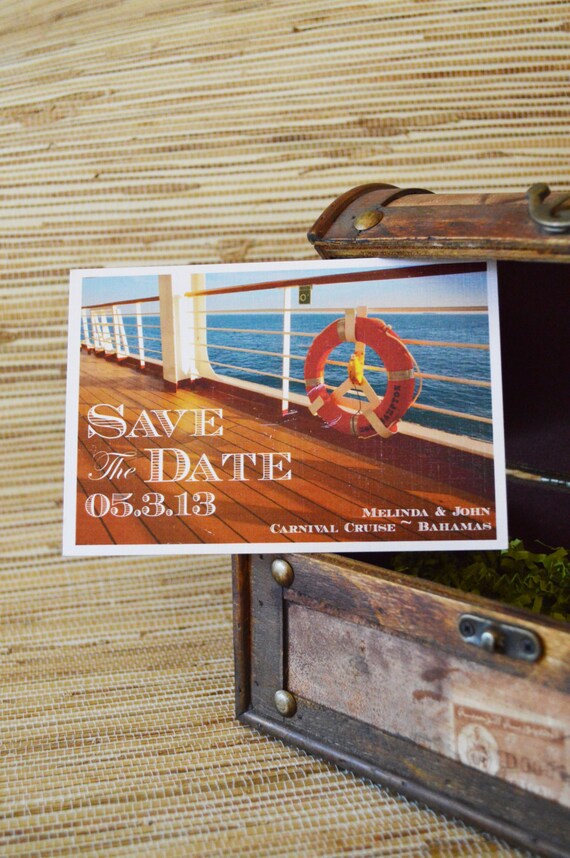 100 Personalized  WEDDING CRUISE Ship Save the DATE  Post CARDS USA 