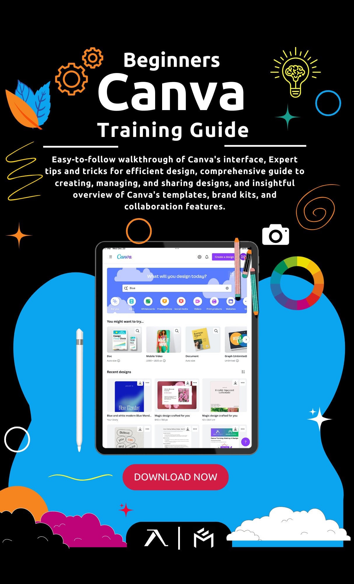 Canva Training Video - Beginner's Guide & Step-by-step PDF - Onboarding ...