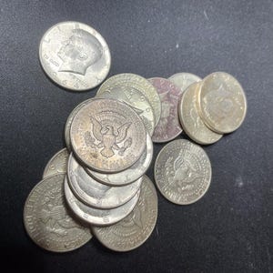 Assorted Silver Kennedy Half Dollar 1964 Random Selection