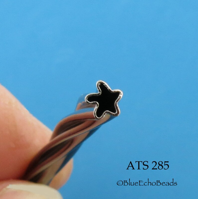 ATS 285 44mm Gunmetal Curved Tube Bead BlueEchoBeads Twisted Noodle 5 pcs 2mm Hole Antiqued Silver Noodle Bead