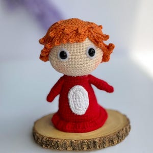 PONYO amigurumi, crochet pattern, do it yourself, Spanish and English