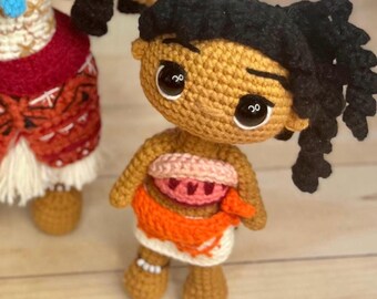 SIMEA / Crochet Doll Pattern Amigurumi in English and Spanish / PDF / Chibi / Disney / Princesses / Princess