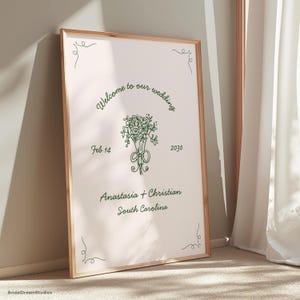 Handgezeichnetes Willkommen im Hochzeitsschild / Eingang zur Hochzeit, wunderliche Hochzeitsschilder, rustikale Hochzeit, rustikale Hochzeitsschilder