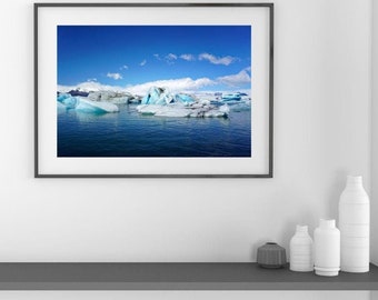Laguna glaciar Jökulsárlón, Islandia - Descarga de fotos digitales