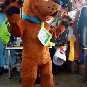 Disfraz de mascota de animal cachorro misterioso Mascotas Fiesta Evento Halloween eventos fiestas botarga Espectáculos