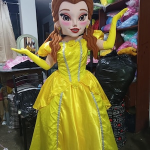 Księżniczka Belle Słodki Maskotka Kostium Maskotki Impreza Wydarzenie Halloween imprezy imprezy botarga Pokazy