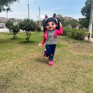 Girl Gabby Kostüm Maskottchen Party Event Halloween Events Parties botarga