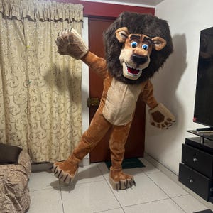 Disfraz de mascota de animal león Mascotas Fiesta Evento Halloween eventos fiestas botarga Espectáculos