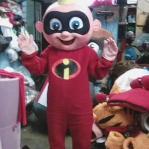 Baby Superheld Maskottchen Kostüme, Maskottchen Party Event Halloween Veranstaltungen Party botarga Zeigt