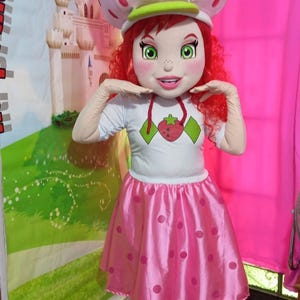 Mascotte carina della principessa Sweetie Berry, costume per feste, eventi di Halloween, feste, spettacoli di botarga