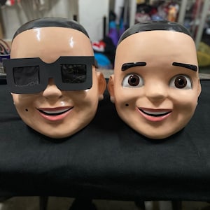 Daddy Yankee Fiberglass head Mascot Costume Mascots Party Event Halloween events parties botarga Shows