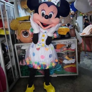 Mädchen Party Maus Kostüm Maskottchen Party Event Halloween Events Partys botarga Zeigt