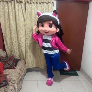 Disfraz de mascota animal niña Gabby 2 Mascotas Fiesta Evento Halloween eventos fiestas botarga Espectáculos