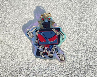 Hazbin Hotel Keychain, Hazbin Hotel Vox Keychain, Gift for Gamers, Christmas Gift
