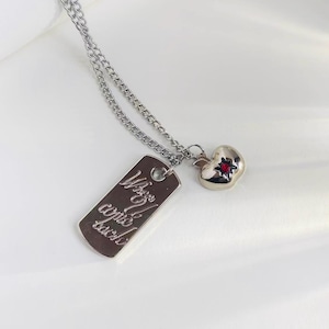 Love and Deepspace Caleb When U Come Back Pendant