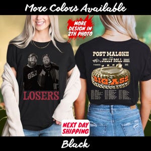 Post Malone, Kids Post Malone Shirt, Post Malone Tour, Big Ass Stadium Tour, Posty 2025 Tour, Jelly Roll, Jelly Roll Tour, Posty Tour Merch
