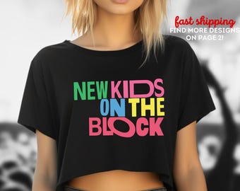 NKOTB The Right Stuff Tour 2026 Crop Top, New Kids On The Block Crop Top, Classic Rock Concert Crop Top, NKOTB Fan Shirt, NKOTB 2026 Concert