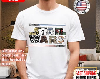 Disney Star Wars Shirt, Mandalorian Sweatshirt, Darth Vader Comfort Colors Shirt, Chewbacca Shirt, Star Jedi Shirt, Luke Skywalker Tee