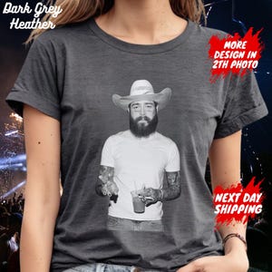 Post Malone Music Rap Vintage Graphic Color Shirt, Post Malone Tour Rapper Gift, Posty Tee, Rapper, Love Rapper Tshirt, Fan Gift Merch