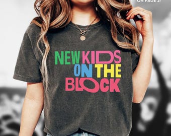 Comfort Colors NKOTB The Right Stuff Tour 2026 T-Shirt, New Kids On The Block Shirt, Classic Rock Concert Tee, NKOTB Fan Shirt, NKOTB 2026