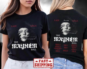 Lady Gaga Mayhem Ball Tour Sweatshirt, Lady Gaga The Mayhem Shirt, Lady Gaga Shirt, Lady Gaga Merch, Lady Gaga Mayhem Album Shirt