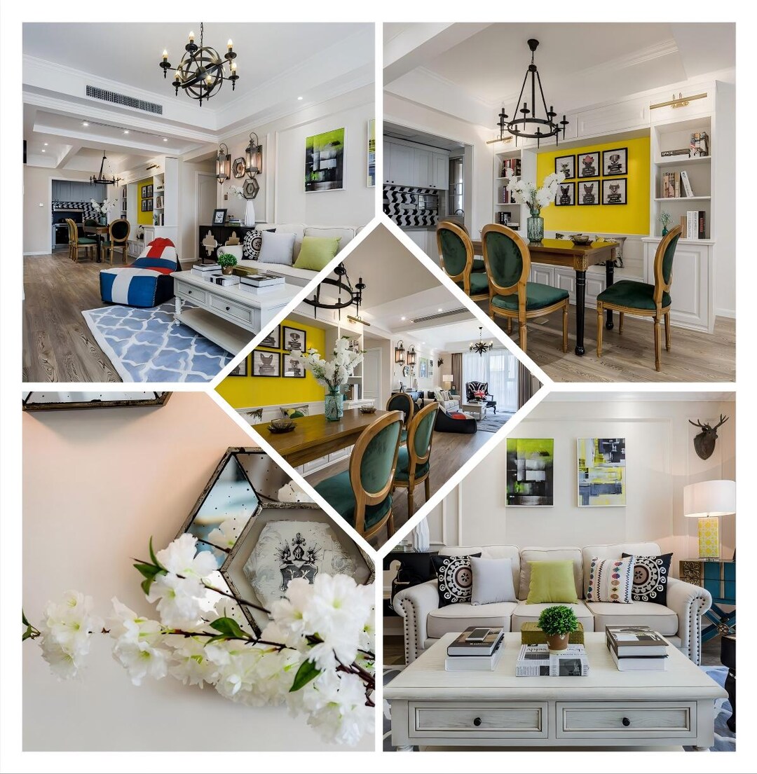 63 Sets of Idyllic Style Interior Decoration HD, Interior Design Art ...