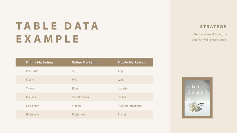 Modern Warm Color Business Powerpoint Template, PPT, S2-037 - Etsy