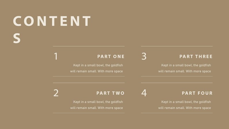 Modern Warm Color Business Powerpoint Template, PPT, S2-037 - Etsy
