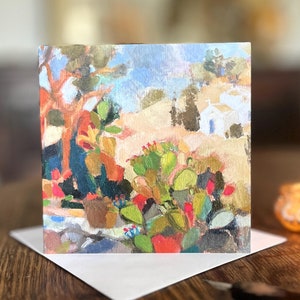Carte de voeux « Hot Day » de l'artiste Catherine Binnie