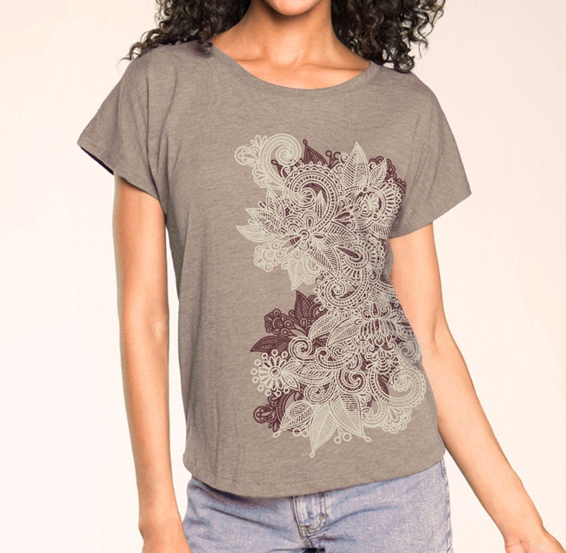 light mehndi colour t shirt