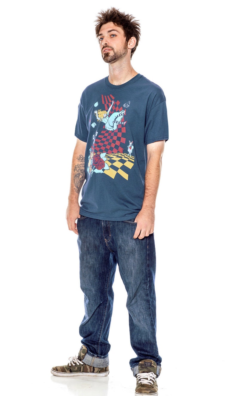 down the rabbit hole t shirt