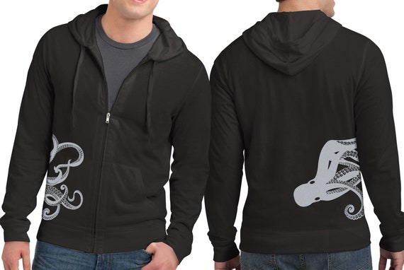 octopus zip hoodie