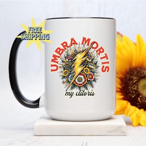 Umbra Mortis Smut Reader Mug: Spicy Book Gift