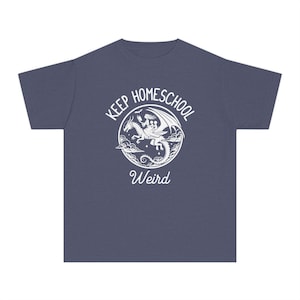 Kids Homeschool Shirt, Children's Homeschool Tee, Unschool image 3