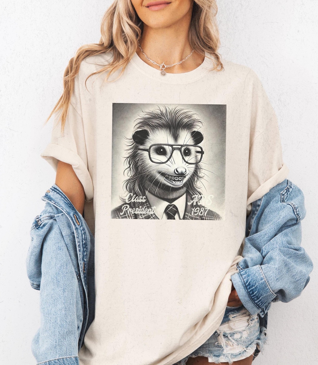 UZ Design Maglietta Principessa Mononoke Uomo Bambino Lupo Anime T