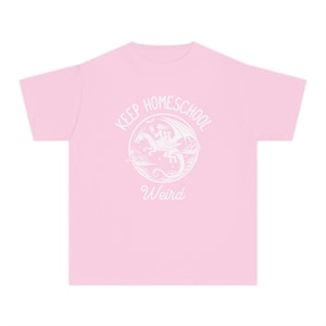 Kids Homeschool Shirt, Children's Homeschool Tee, Unschool image 8
