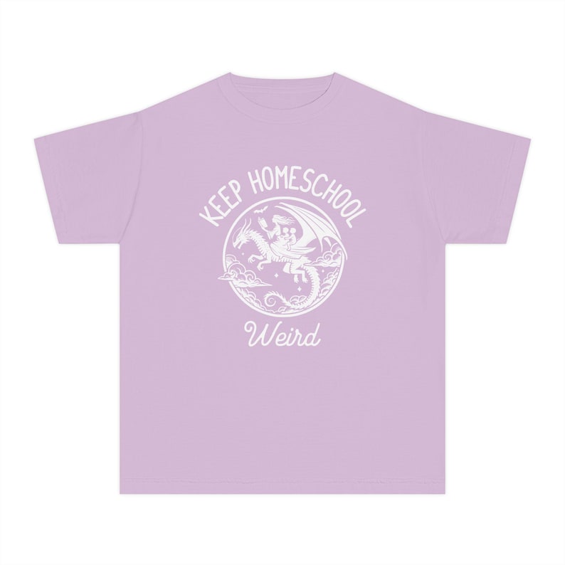Kids Homeschool Shirt, Children's Homeschool Tee, Unschool image 7