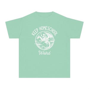 Kids Homeschool Shirt, Children's Homeschool Tee, Unschool image 4
