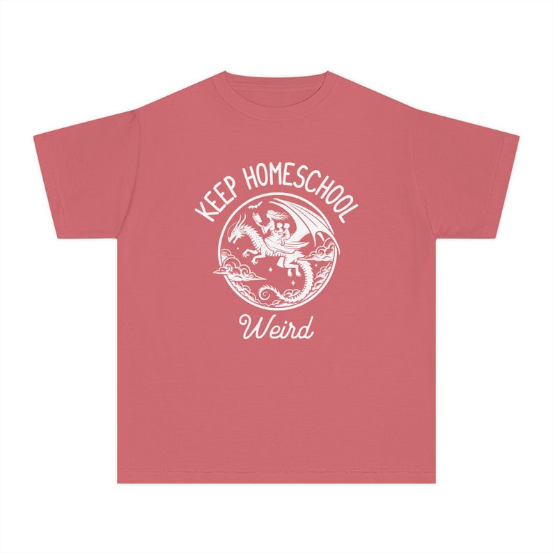 Kids Homeschool Shirt, Children's Homeschool Tee, Unschool image 5