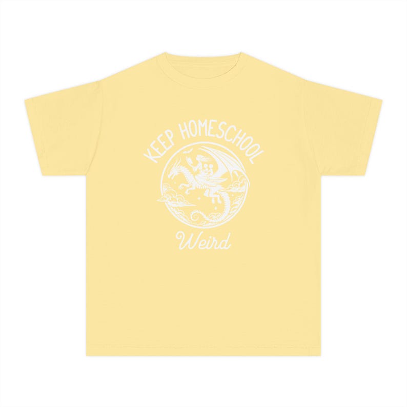 Kids Homeschool Shirt, Children's Homeschool Tee, Unschool image 6