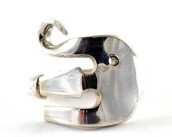 Mini Elefork Ring - Upcycled Jewelry - Elephant Fork Ring